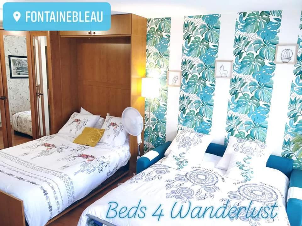 Studio Royal By Beds4Wanderlust - Place Du Marche Avec Parking Prive Fontainebleau Quarto foto